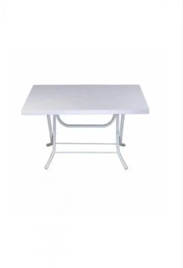 70X120 KATLANIR METAL AYAKLI MASA SÜT BEYAZ ORJİNAL