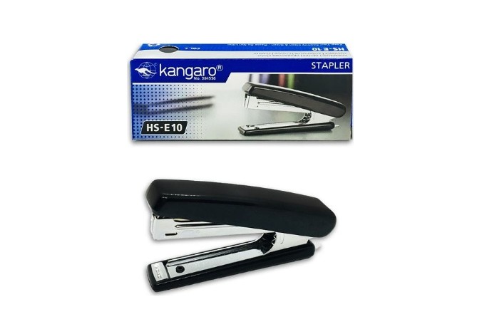 Kangaro HS-E10 Zımba Makinesi Siyah Renk No:10