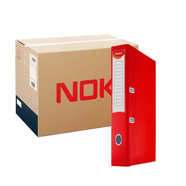 Noki Klasör Dar A4 Kırmızı (25 Adet)