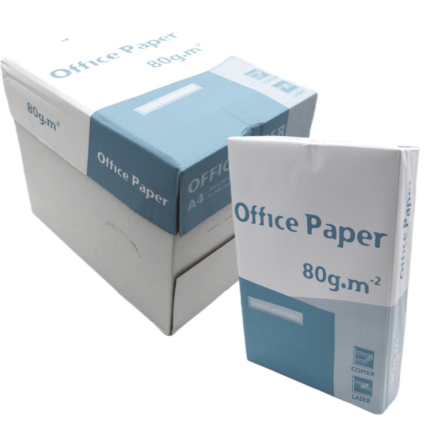 A4 - Office Paper 80 gr Beyaz A4 Fotokopi Kağıdı 1 Koli 